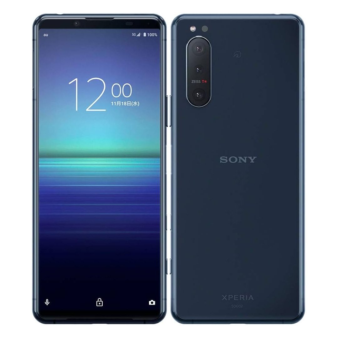 Sony Xperia 5 II (jó, független, 128 GB, 8 GB RAM, Kék)