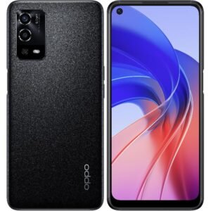 OPPO A55 (Újszerű, független, 64 GB, 4 GB RAM, Csillagos fekete)